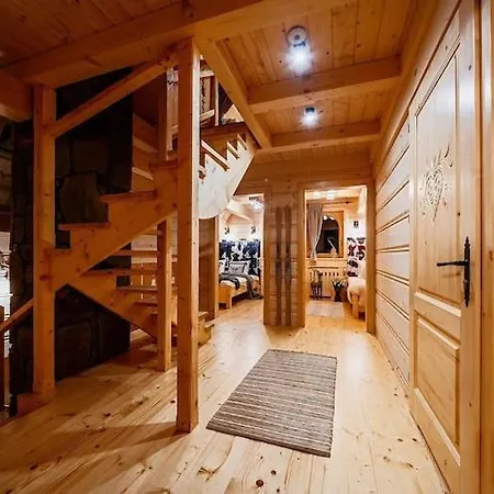 A Large Mountain-style House With A Area *