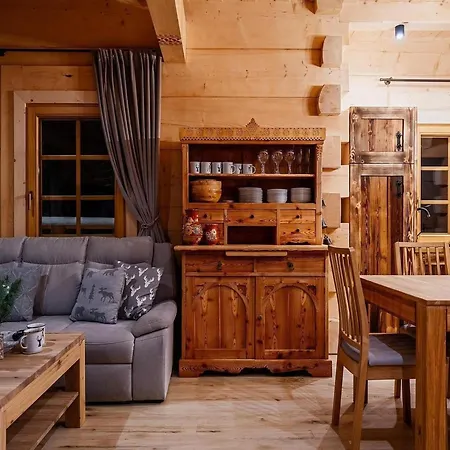 A Large Mountain-style House With A Area